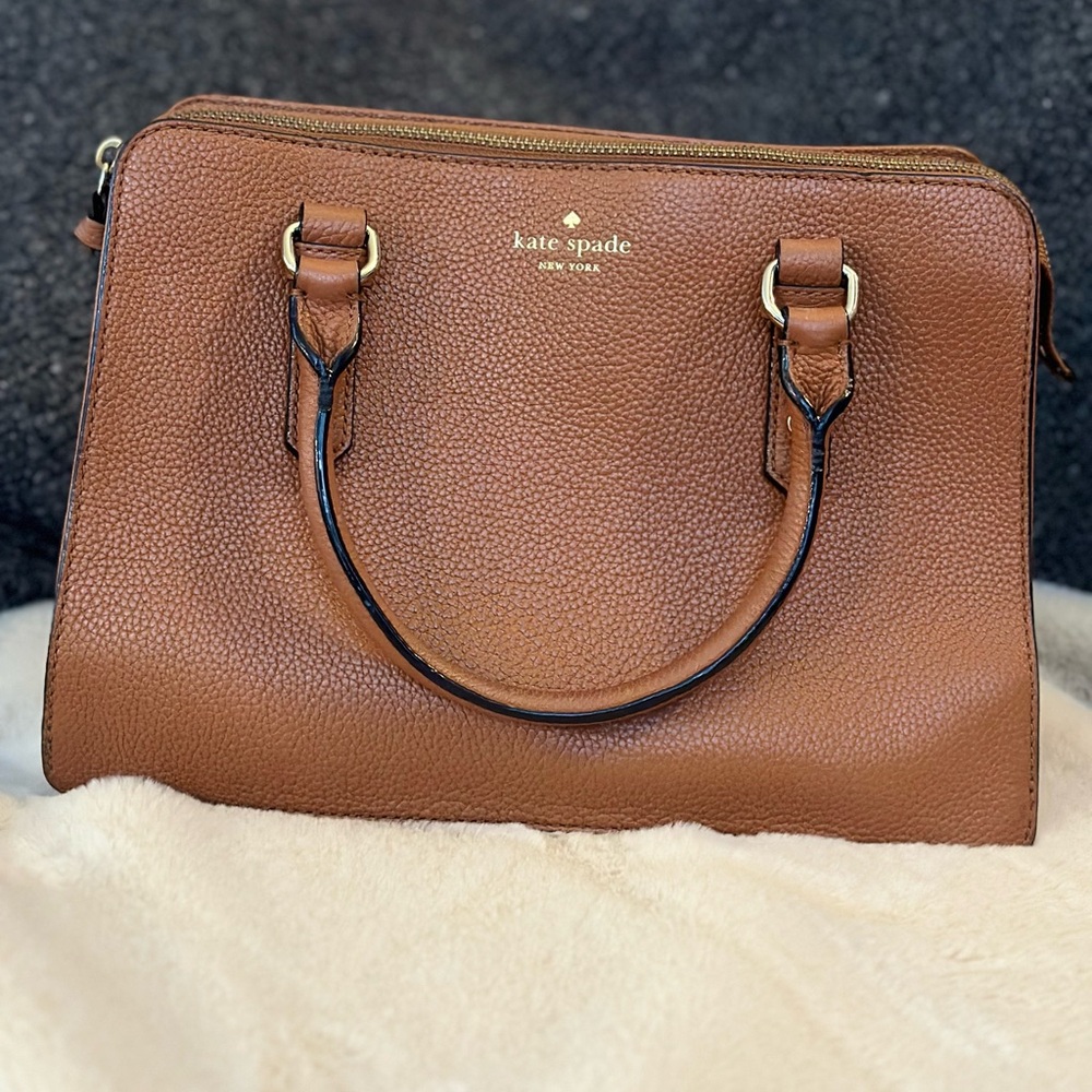 Natural leather Kate Spade handbag 😍